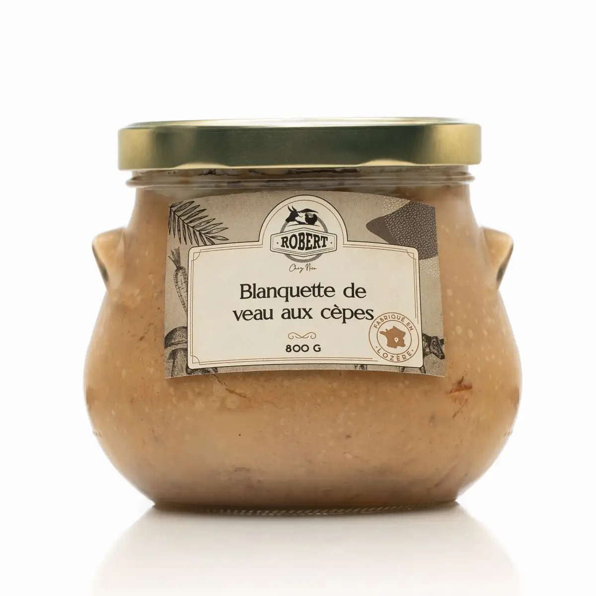 Blanquette de veau aux cèpes