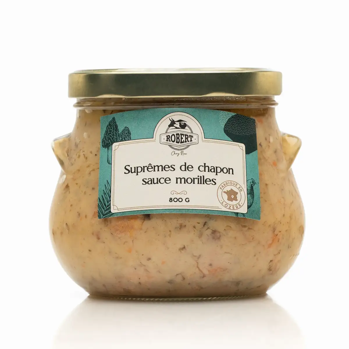 Suprêmes de chapon aux morilles