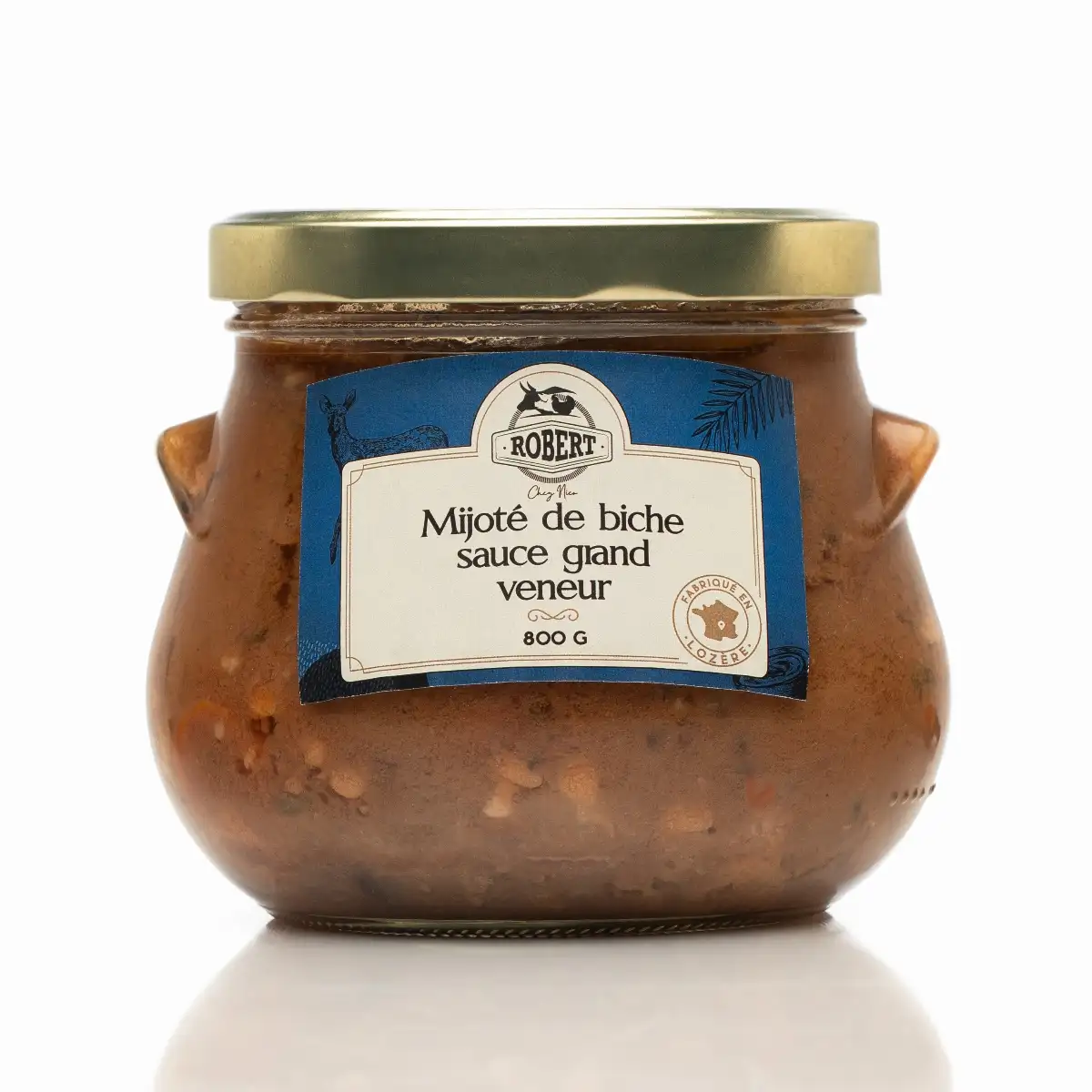 Mijoté de biche sauce grand veneur