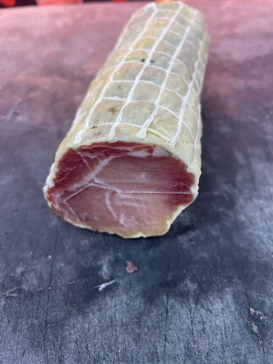 Mignon de porc séché