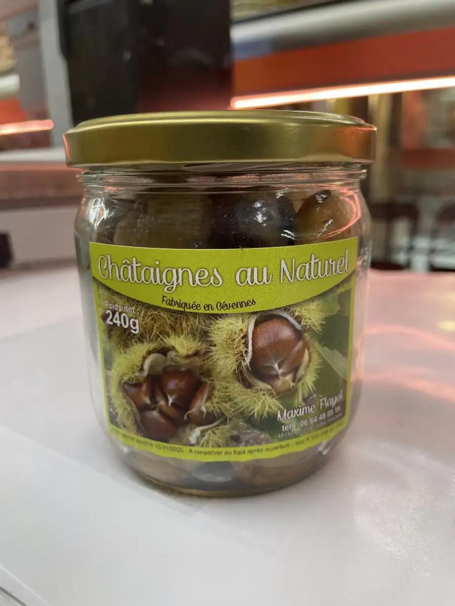 Châtaignes au Naturel