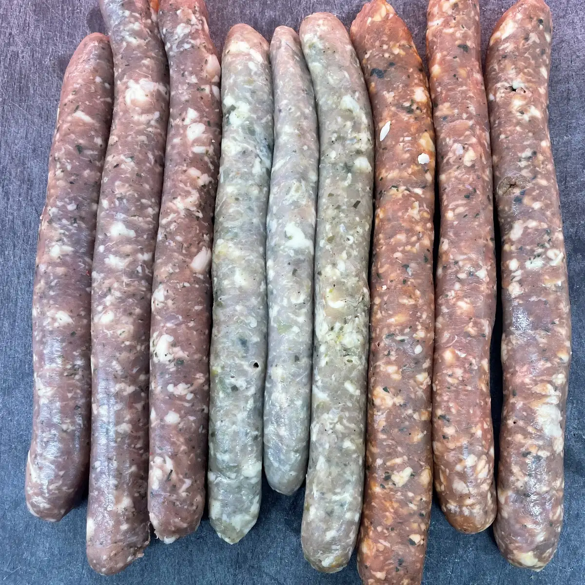 Chipolatas aromatisées